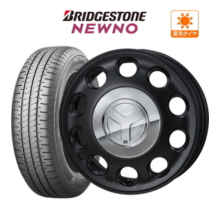 サマータイヤ ホイール 4本セット モンツァ ピエディーノ BRIDGESTONE ニューノ 155/65R14