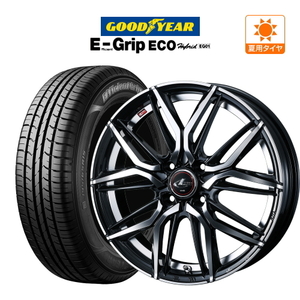 サマータイヤ ホイール4本セット ウェッズ レオニス LM GY エフィシエント グリップ エコ EG01 185/65R15 ノート(E12 E13)