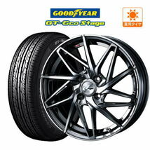 サマータイヤ ホイール 4本セット ウェッズ レオニス IT グッドイヤー GT-エコ ステージ 165/65R15 タフト 等_画像1