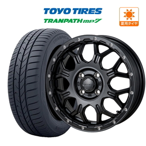 サマータイヤ ホイール 4本セット モンツァ ハイブロック ジェラード TOYO トランパス mp7 165/65R15 タフト 等