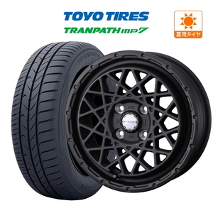 サマータイヤ ホイール 4本セット ウェッズ マッドヴァンス 09 TOYO トランパス mp7 165/65R15 タフト 等