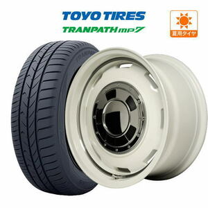 サマータイヤ ホイール 4本セット MID ガルシア シスコ TOYO トランパス mp7 165/65R15 タフト 等