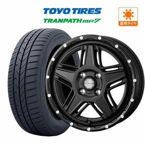 サマータイヤ ホイール 4本セット ウェッズ マッドヴァンス 07 TOYO トランパス mp7 165/65R15 タフト 等