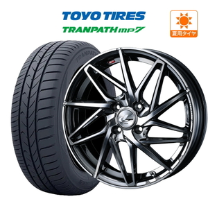 サマータイヤ ホイール 4本セット ウェッズ レオニス IT TOYO トランパス mp7 165/65R15 タフト 等