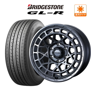 200系 ハイエース ホイール 4本セット ウェッズ マッドヴァンス X タイプM BRIDGESTONE GL-R 215/65R16