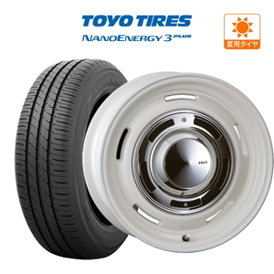 サマータイヤ ホイール4本セット クリムソン クロスカントリー TOYO ナノエナジー 3プラス 185/65R15 アクア(MXPK系)