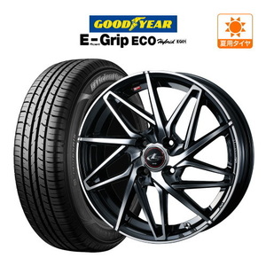 サマータイヤ ホイール 4本セット ウェッズ レオニス IT GY エフィシエント グリップ エコ EG01 175/60R16 クロスビー