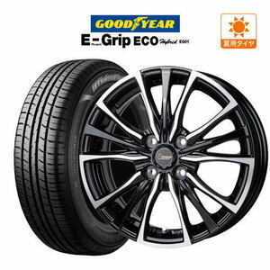 サマータイヤ ホイール 4本セット ホットスタッフ クロノス CH-110 GY エフィシエント グリップ エコ EG01 175/60R16 クロスビー