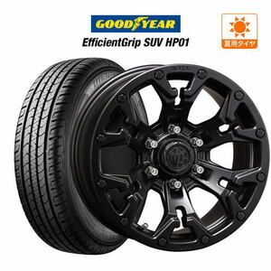 サマータイヤ ホイール 4本セット クリムソン MG ゴーレム グッドイヤー エフィシエント グリップ SUV HP01 265/65R17