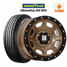 サマータイヤ ホイール 4本セット MLJ エクストリーム XJ07 グッドイヤー エフィシエント グリップ SUV HP01 265/65R17_画像1