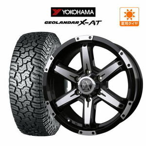 サマータイヤ ホイール 4本セット BADX ロックケリー MX-III YOKOHAMA ジオランダー X-AT (G016) 265/65R17 プラド