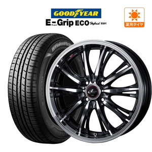 サマータイヤ ホイール 4本セット ウェッズ レオニス RT GY エフィシエント グリップ エコ EG01 175/60R16 クロスビー