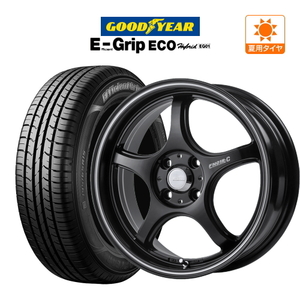 サマータイヤ ホイール 4本セット ゴジゲン プロレーサー FN01R-C STV GY エフィシエント グリップ エコ EG01 175/60R16