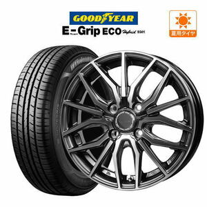 サマータイヤ ホイール 4本セット プレシャス アスト M4 GY エフィシエント グリップ エコ EG01 175/60R16 クロスビー