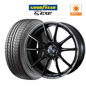 サマータイヤ ホイール 4本セット ウェッズ ウェッズスポーツ SA-25R グッドイヤー イーグル LS EXE 225/35R20