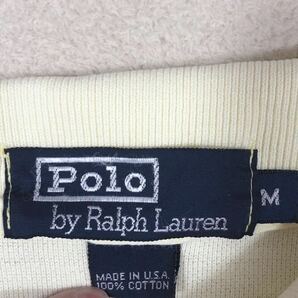 POLO RALPH LAUREN ポロラルフローレン 半袖ポロシャツ 黄色 イエロー メンズ Mサイズの画像4