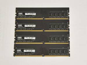 KLEVV デスクトップ用DDR4メモリ 8GB×4枚 計32GB KD48GU881-26N190D