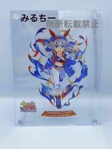 ウマ娘 ZONEゾーン　タマモクロス フィギュア 加工 アルミ スタンド コラボ 缶 競馬 アニメ グッズ アクリルスタンド