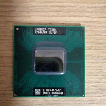 ☆ジャンク☆CPU　Intel Core2 Duo T7200 ２個　Intel Celeron575　1個　計３個　_画像2