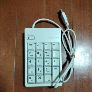 ELECOM USB接続テンキーボード TK2-UF2BHWH