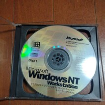 Microsoft Windows NT Workstation Version4.0 OSインストールディスク　PC/AT、PC-9801シリーズ対応_画像1