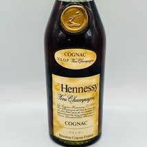 Hennessy VSOP FINE CHAMPAGNE ヘネシー COGNAC コニャック ブランデー 古酒 洋酒 お酒 スリムボトル 箱付き 未開栓 保管品 700ml 40% 3222_画像3