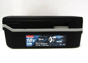 【送料無料】未使用品 ブルー マキタ 充電式インパクトドライバー用ケースのみ TD173DRGX 青★D8