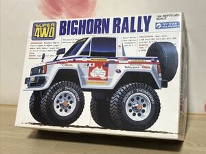 送料無料　当時物 1/24デフォルメスケール グンゼ産業 ビッグホーン ラリー GUNZE SANGYO BIGHORN RALLY 旧車 プラモデル 模型