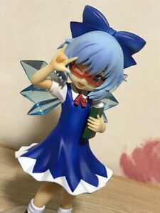 送料無料　東方プロジェクト　パーフェクトさんすうチルノ　フィギュア　上海アリス幻樂団　東方Project CIRNO 当時物 美少女