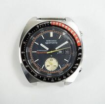 SEIKO セイコー 5SPORTS スピードタイマー Speed-Timer 6139-6032 自動巻き メンズ腕時計 赤黒コークベゼル デイデイト 稼動品 現状品_画像1