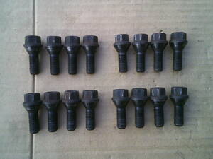 * RE16 Mini R53 original wheel bolt 16 pcs set M12 * BMW Mini MINI RA16 R50 RF16 RH16 R52 one Cooper Cooper S