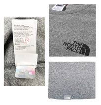 ノースフェイス 半袖 Tシャツ NF0A2TX5 シンプルドーム グレー 2XLサイズ ロゴ ユニセックス THE NORTH FACE S/S SIMPLE DOME TEE 新品_画像6