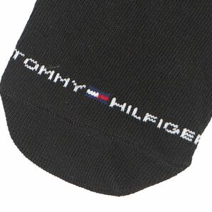 トミーヒルフィガー 靴下 ソックス ベリーショートソックス 3組セット 6枚入り レディースサイズ ブラック TOMMY HILFIGER 新品の画像4