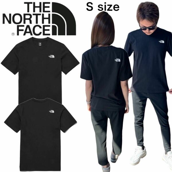 ザ ノースフェイス 半袖 Tシャツ NT7U ブラック Sサイズ コットン素材 クルーネック シンプルロゴ THE NORTH FACE COTTON S/S TEE 新品