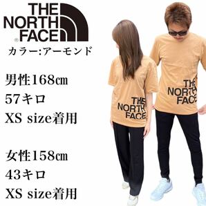 ザ ノースフェイス 半袖 Tシャツ NF0A812I カットソー アーモンド 2XLサイズ ハーフドームロゴ THE NORTH FACE BRAND PROUD TEE 新品の画像2