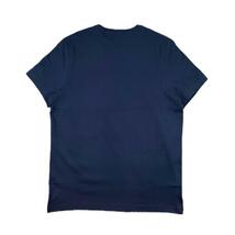トミーヒルフィガー トップス 半袖Tシャツ 09T4326 コットン プリントロゴ ネイビー Lサイズ TOMMY HILFIGER S/S CREW NECK 新品_画像5