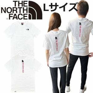 ザ ノースフェイス 半袖 Tシャツ NF0A89NE バーチカル NSE2 バックロゴ ホワイト Lサイズ THE NORTH FACE VERTICAL NSE 2 TEE 新品