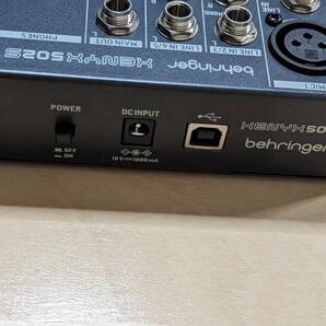 BEHRINGER ベリンガー XENYX 502S アナログミキサー 美品 送料無料の画像6