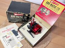 ★即決！稀少 オールド アブ ABU ABUMATIC アブマチック 170 美品！箱・説明書付き 機関好調 SVANGSTA クローズドフェイス ★_画像1