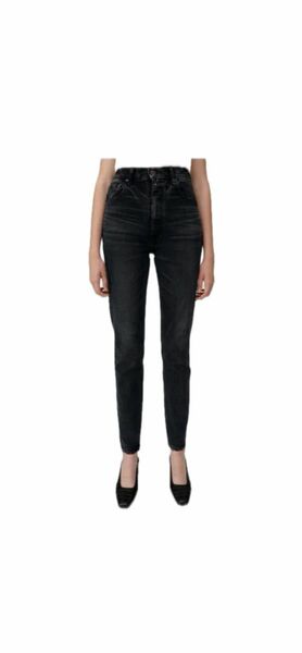 新品未開封 moussy MOUSSY マウジー　 デニムパンツ ジーンズ MVS BLACK スキニー