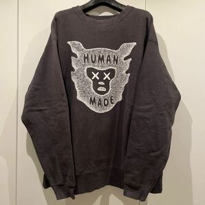 HUMANMADE KAWS スウェット ヒューマンメイド カウズ トレーナー NIGO ヒューマンメード HUMAN MADE BAPE APE ABATHINGAPE エイプ ベイプの画像1