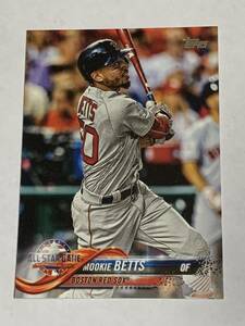 MOOKIE BETTS 2018 TOPPS UPDATE ALL STAR GAME #US64 DODGERS 即決