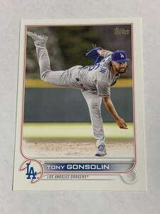 TONY GONSOLIN 2022 TOPPS UPDATE #US252 DODGERS 即決