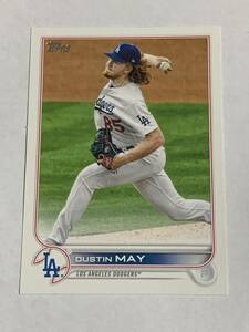 DUSTIN MAY 2022 TOPPS UPDATE #US7 DODGERS 即決