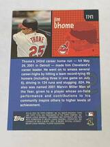 JIM THOME 2002 TOPPS TOTAL INSERT PHILLIES やや難有り 即決_画像2