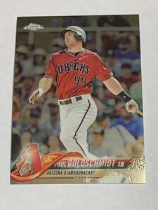 PAUL GOLDSCHMIDT 2018 TOPPS CHROME #37 CARDINALS 即決