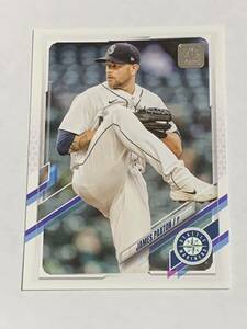 JAMES PAXTON 2021 TOPPS UPDATE #US66 DODGERS 即決