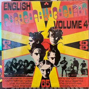 状態良好 RARE 60's GARAGE V.A. / ENGLISH FREAKBEAT vol.4 シュリンク付