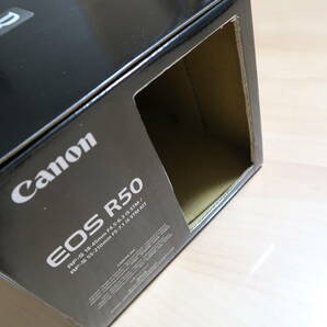 【新品・未使用】CANON／EOS R50 ボディ [ブラック] ミラーレスカメラ ミラーレス一眼 RFマウント APS-C キャノン 高速連射 キャノン 黒の画像4