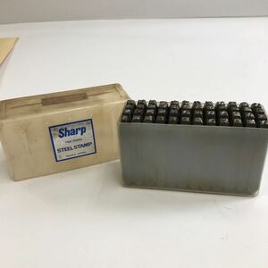 Sharp STEEL STAMP 尼崎彫刻工業製　ハロハ〜ン。48本　